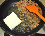 【楽めし】ひき肉と玉ねぎのオムレツ作り方1写真
