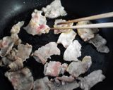 ランチにぴったり！ナポリタン丼！作り方3写真
