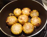 フライパンで焼きとうもろこし作り方3写真