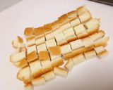 トースターで簡単♪パン耳クルトン作り方1写真