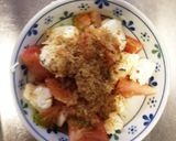トマトとクリームチーズの和風サラダ作り方3写真