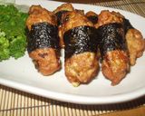 鶏挽き肉の磯揚げ♪お弁当にも＾＾作り方2写真