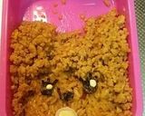 モンチッチキャラ弁☆ベビチッチちゃん作り方3写真