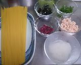 梅おろし冷製パスタ作り方1写真