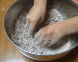 超簡単！5分で生地作り☆チョコクッキー♪作り方1写真