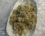 青のりと炒りごまの麺つゆおにぎり作り方3写真