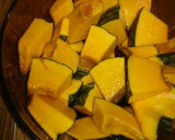 【レンジで】かぼちゃとさつまいもの煮物作り方6写真