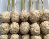 ★BBQ★つくね串作り方5写真