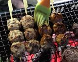 ★BBQ★つくね串作り方6写真