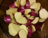 【レンジで】かぼちゃとさつまいもの煮物作り方11写真