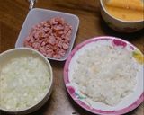【初心者用レシピ】和風チャーハン♡作り方1写真