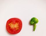 トマトでりんご♡キャラ弁お弁当に作り方1写真