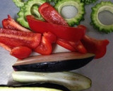 夏野菜の揚げ浸し作り方1写真