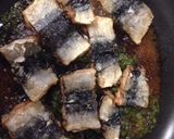 秋刀魚の甘辛揚げ☆大葉にんにくしょう油作り方3写真