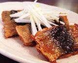 秋刀魚の甘辛揚げ☆大葉にんにくしょう油作り方4写真