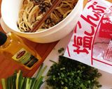 超〜簡単☆材料3つで和風パスタｏ´∀｀作り方1写真
