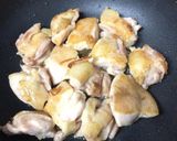 鶏もも肉とネギのポン酢焼き作り方3写真