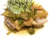 鶏もも肉とネギのポン酢焼き作り方5写真