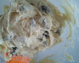 型不要。チョコと胡桃のドロップクッキー作り方5写真