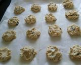 型不要。チョコと胡桃のドロップクッキー作り方6写真