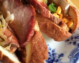 ランチ♡焼豚サンドイッチ作り方4写真