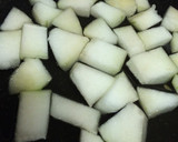 冬瓜とはと麦のそぼろ風煮込み作り方1写真