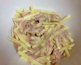 簡単♡ひき肉とじゃがいものカリカリ焼き作り方4写真