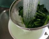 小松菜の味噌和え作り方2写真