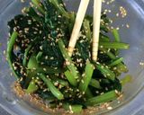 小松菜の味噌和え作り方5写真