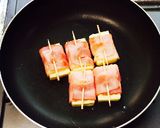 ベーコンのチーズ巻き♡お弁当♡おつまみ♡作り方1写真