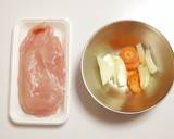 鶏胸の赤ワイン煮込み＊クランベリーソース作り方1写真