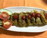 カボチャの煮物でカボチャのお焼き作り方8写真