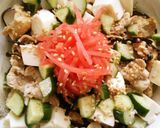 簡単、さっぱりゆで豚バラ丼作り方4写真