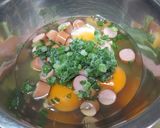 ウイニー入り玉子焼き作り方3写真