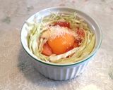 巣ごもりたまごうどんで♪月見ソーセー人作り方5写真