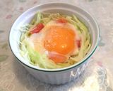 巣ごもりたまごうどんで♪月見ソーセー人作り方7写真