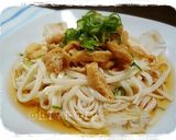 冷やし★ぶっかけきつねうどん作り方3写真