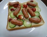 リッチな朝食♥ピザパン作り方2写真