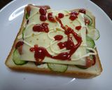 リッチな朝食♥ピザパン作り方3写真