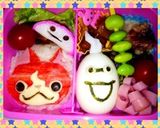 簡単！妖怪ウォッチおにぎりにジバニャン！作り方3写真