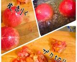 アボカドとフレッシュトマトの２色パスタ作り方1写真