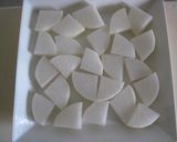 牛コマ肉と大根のキムチ炒め作り方1写真