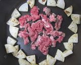 牛コマ肉と大根のキムチ炒め作り方4写真