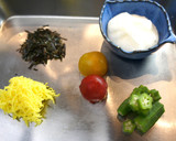 冷やしとろろ蕎麦作り方5写真