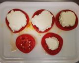 丸ごとトマトとヨーグルトでカプレーゼ作り方4写真