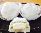 卵白入り♪ふっわふっわの抹茶クリーム大福作り方8写真