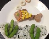 お子様ランチ☆お魚プレート作り方4写真