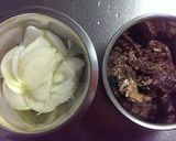コストコのプルコギビーフで「カレー丼」作り方1写真