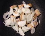サーモンと味噌クリームのパスタ作り方2写真