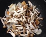サーモンと味噌クリームのパスタ作り方3写真